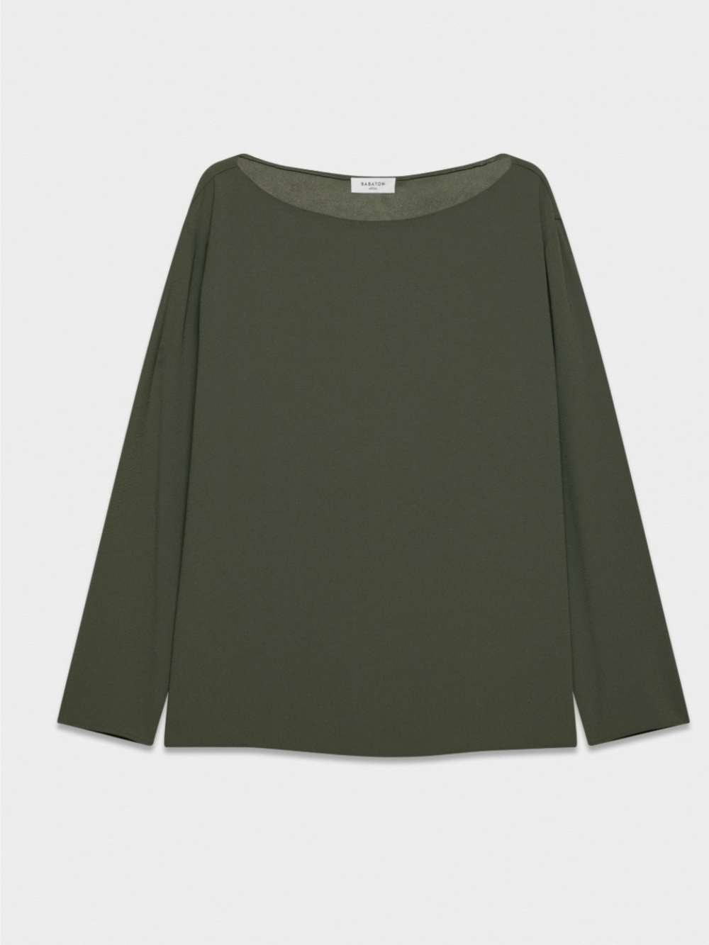 Babaton Aritzia Sophos Longsleeve - Olive relax top sold out L